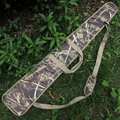 HUNTPAL 52" Soft Shotgun Case for Gun Rifle Storage and Transport, Water-Resistant Tactical Gun Bag with Zipper Closure, Adjustable Shoulder Strap, Carry Handle and External Accessory Pocket thumbnail 6