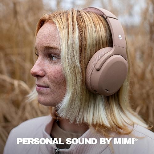 Skullcandy Crusher ANC 2 Wireless Over-Ear Bluetooth Headphones with Multi-Sensory Bass, Active Noise Cancelling, Up to 60 Hours Battery, Microphone for iPhone Android - Primer thumbnail 5