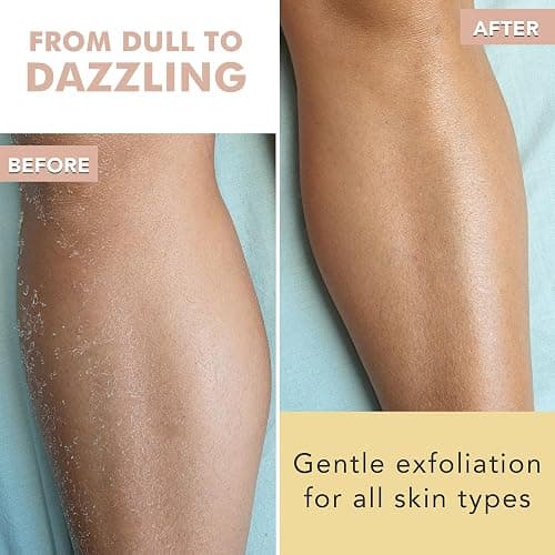 Organic Vanilla Coconut Body Scrub - USA Made Sugar Scrub with Natural Ingredients, Moisturizing Body & Foot Exfoliator for Dry and Sensitive Skin, Removes Dead Skin Cells & Reduces Ingrown Hair thumbnail 2