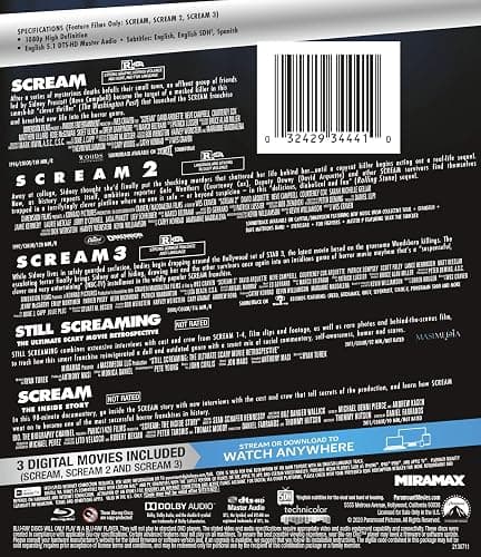 Scream 3 Movie Collection thumbnail 2