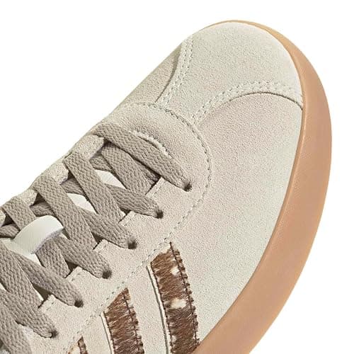 adidas Women's VL Court 3.0 Sneakers | Casual Shoes, Skateboarding-Inspired, Low-Cut, T-Toe, Lace Closure, Lightweight Cushioning, Standard Fit, For Everyday Wear thumbnail 7