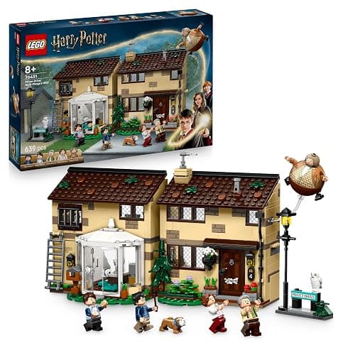 LEGO Harry Potter Privet Drive : La Visite De Tante Marge - Jouet Maison avec Intérieur Détaillé - 5 Minifigurines & Figurine de la Tante Gonflée - Cadeau Prisonnier d'Azkaban Garçon Dès 8 Ans 76451 - Image 1