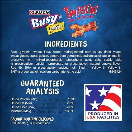 Purina Busy With Beggin' Dog Treats, Twist'd - 10 Count (Pack of 1) thumbnail 6