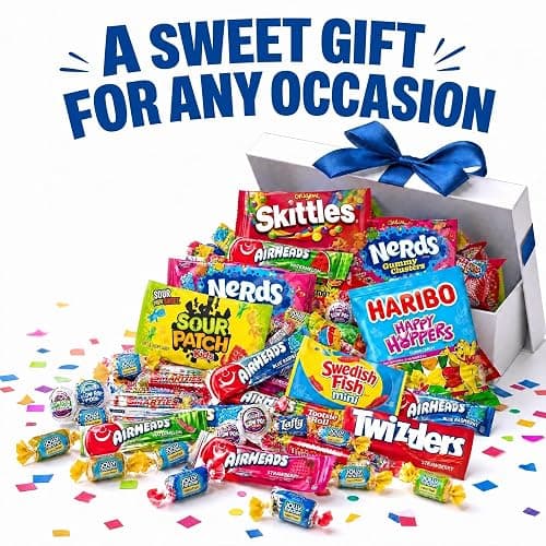 Bulk Candy Variety Pack - 2 lb Candy - CandyBulk Individually Wrapped Candies - Candies - Pinata Filler Stuffers - PinataCandy Stuffers - CandyParty Favors - July 4th thumbnail 6