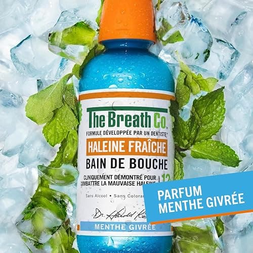 The Breath Co. Bain de Bouche sans Alcool - Menthe Givrée - 500ml thumbnail 6