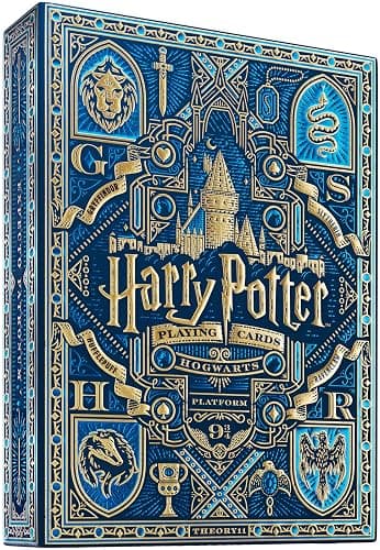theory11 Harry Potter Playing Cards - Blue (Ravenclaw) - Image 1