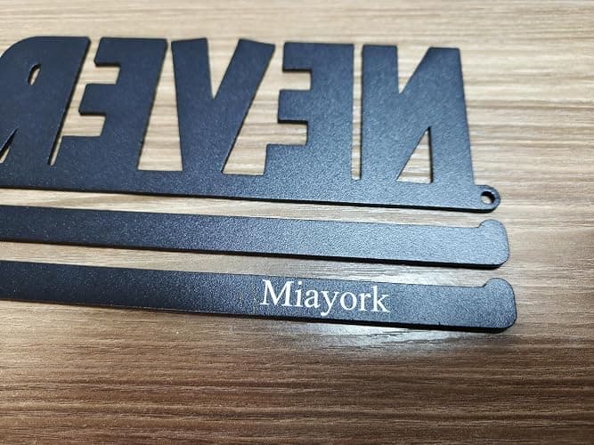 Miayork Medal Holder Display Hanger Rack Frame for Over 40 Medals-Sports Medal Hanger and Ribbon Display Holder Rack with Easy Hanging Bars thumbnail 7