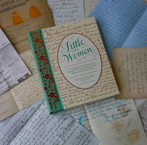 Little Women: The Complete Novel, Featuring the Characters' Letters and Manuscripts, Written and Folded by Hand (Handwritten Classics) thumbnail 14