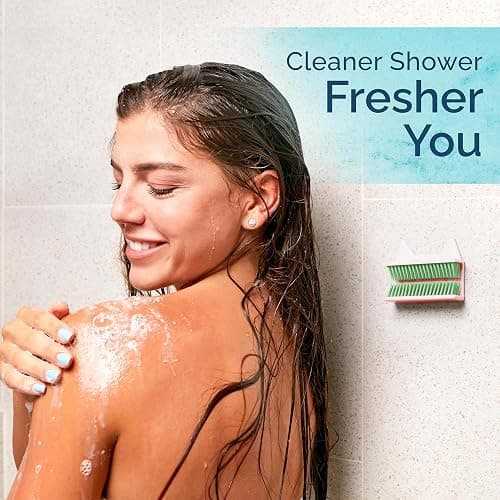 Hair Catcher Shower Wall, Hair Trap - Hair Collector for Shower, Silicone Hair Catchers for Shower, Drain Protector and Bathtub (Pink) thumbnail 3