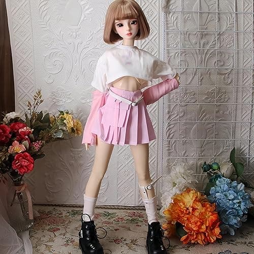 Bjd Doll Clothes Handmade Fashionable and Cute Clothing Suitable for 1/3 1/4 18inch 24 inch BJD SD Doll (T, 1/4) thumbnail 6