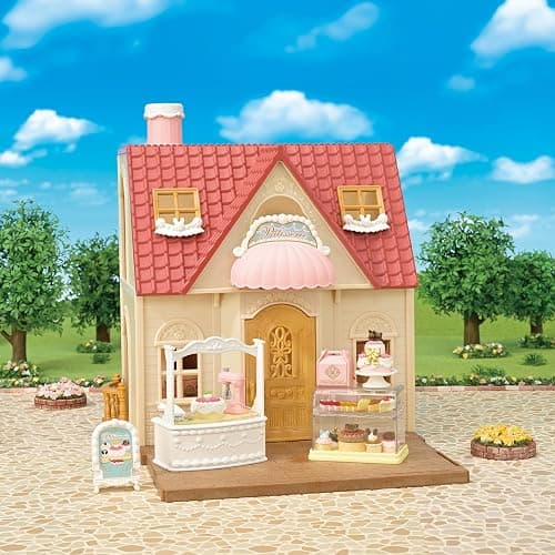 Sylvanian Families - Le Coffret pâtisserie - Set + 30 Accessoires - Plongez dans l'univers de la Famille Sylvanian - Figurines Miniatures - Jouet Enfant 3 Ans et + - 5807 thumbnail 6