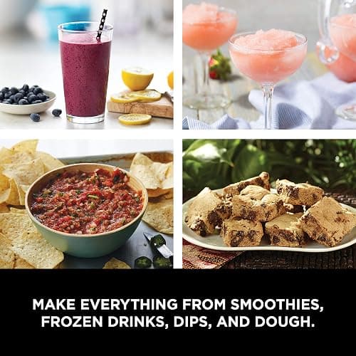 Ninja Mega Kitchen System, 1500W, 72 oz. Full-Size Blender & 8-Cup Food Processor with (2) 16 oz. To-Go Cups, Total Crushing Technology - Smoothies, Ice Crushing, Purees, Dough & More, Black, BL770 thumbnail 7
