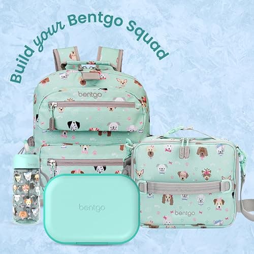 Bentgo Chill Kids Leakproof Lunch Box - 4-Compartment Bento Box with Built-In Ice Pack, 3.3 Cup Capacity, BPA-Free, Microwave & Dishwasher Safe Tray, Ages 3–7 (Aqua) thumbnail 8