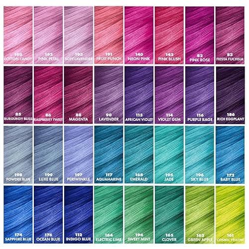 Adore Semi Permanent Hair Color, 186 Rich Eggplant, 4 Fl Oz | Vegan & Cruelty-Free Purple Hair Dye | No Ammonia, No Peroxide, No Alcohol thumbnail 6