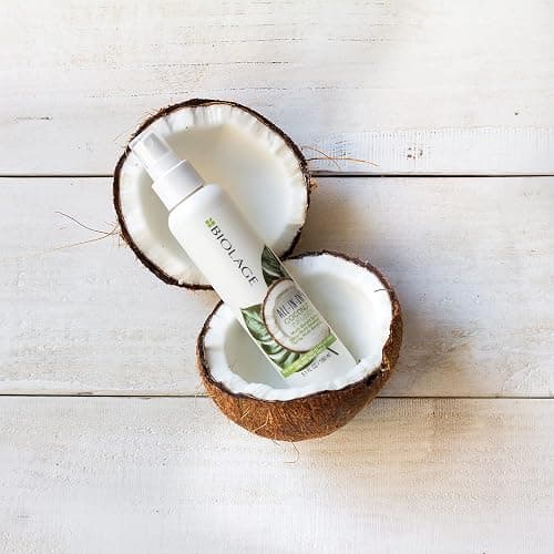 Biolage All-In-One Multi-Benefit Spray - Leave-In Treatment, Heat Protectant, Shine, Frizz Control, For All Hair Types, Coconut Oil, Vegan & Paraben-Free thumbnail 3