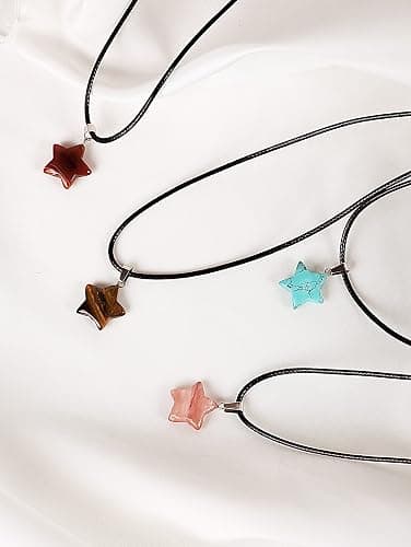 OJERRY Kawaii Star Necklace Y2K Cord Necklace Jewelry for Teen Girls Women Trendy Stuffs thumbnail 5