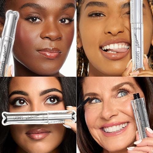 tarte lights, camera, lashes platinum volumizing mascara – Black Tinted Peptide Lash Serum mascara for Volume & Length, Smudge-Proof, Flake-Free, Vegan & Cruelty Free thumbnail 10