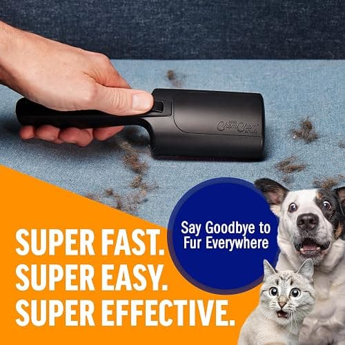 ChomChom Roller for Pet Hair - Reusable Lint Roller Pet Hair Removal Tool for Clothes, Couches, Cars and Travel - Cat Dog Hair Remover, Compact, No Sticky Refills Needed (Mini) thumbnail 7