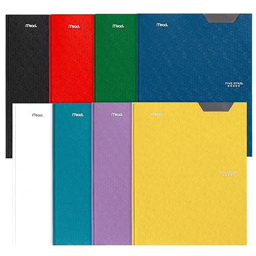 Five Star 2 Pocket Folders with Prong Fasteners, Stay-Put Folder, Folders with Pockets, Color Selected For You, 1 Count (34030) - Image 1