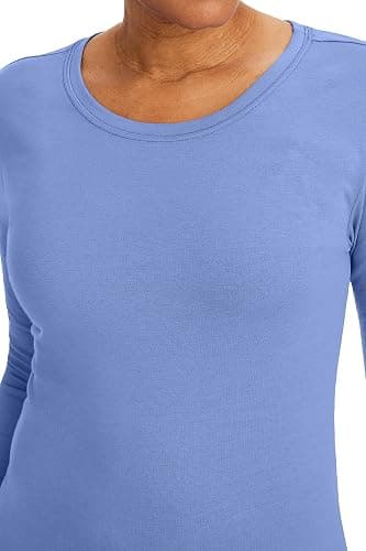 Healing Hands Women's Underscrub Soft Knit Melissa Longsleeve Scrub Tee with Breathable & Easy Care Fabric 5047 thumbnail 5