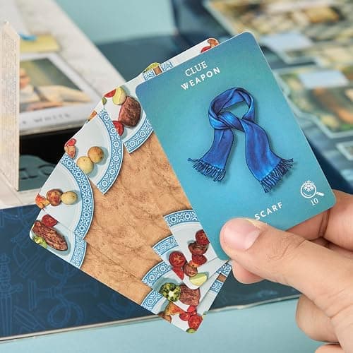 Clue Advent Calendar: Secrets Under Snowfall | 24 Days | Family Mystery Games | with 6 Winter-Themed Tokens and Surprise | Ages 10+ | 1+ Players thumbnail 6