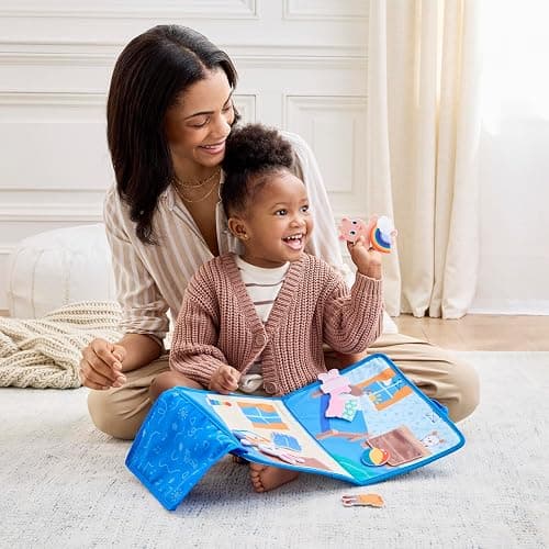 Melissa & Doug® Ms. Rachel™ What to Wear Felt Activity Board Take-Along Preschool Learning Toy for Boys and Girls - FSC Certified thumbnail 2