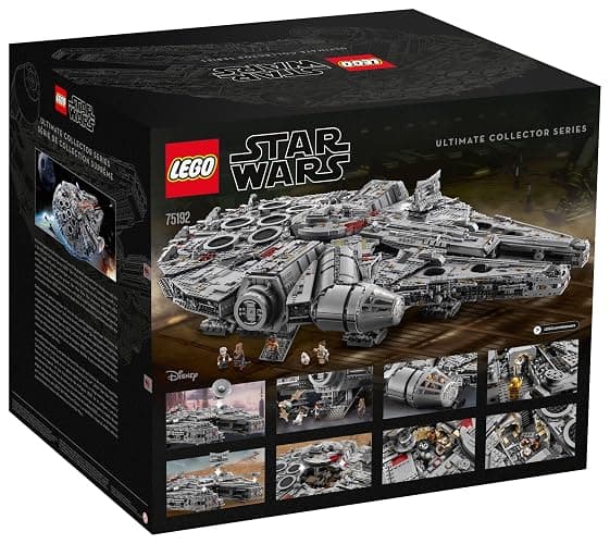 LEGO Star Wars Millennium Falcon - Building Set for Adults, Ages 16+ - Gift for Birthday - Movie Collectible Model Kit - Display in Home or Office - 75192 thumbnail 6
