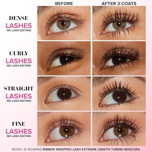 Too Faced Storybook Lashes Travel Size Mascara Set | Better Than Sex + Ribbon Wrapped Lash Tubing Mini Mascara Gift Set thumbnail 3