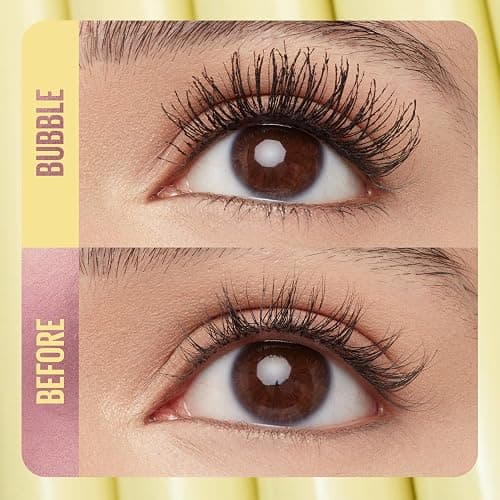 Maybelline The Colossal Bubble Washable Mascara, Buildable Mascara Volume and Length Formula for Bold, Separated Lashes, Blackest Black, 1 Count thumbnail 2