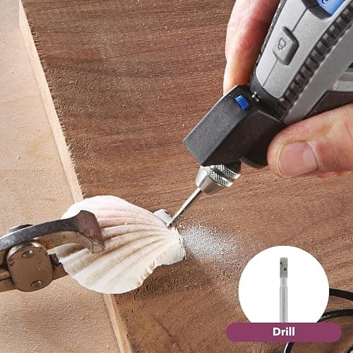 Dremel 4300-5/40 High Performance Rotary Tool Kit with LED Light- 5 Attachments & 40 Accessories - Ideal for Grinding, Cutting, Wood Carving, Sanding, and Engraving thumbnail 5