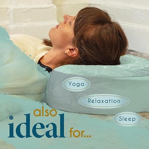Florensi Meditation Cushion - Comfortable Floor Pillow - Traditional Tibetan Meditation Pillow with Beautiful Velvet Cover - Large Floor Cushion Seating for Adults - Premium Yoga Buckwheat Bolster thumbnail 8
