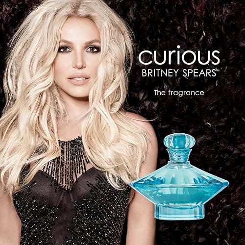 Britney Spears Curious 100 ml – Eau de Parfum for Women – White Floral Fragrance – Notes of Magnolia, Jasmine and Vanilla Musk – Aqua Glass Bottle thumbnail 7