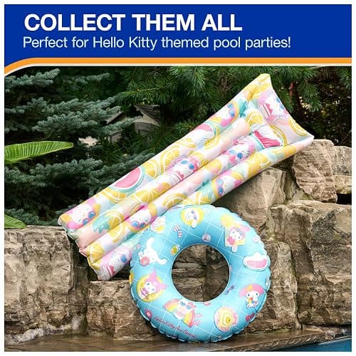 Swimways Hello Kitty Suntanner Pool Float, Inflatable Pool Floats & Kids Pool Toys, Swimming Pool Accessories & Beach Essentials for Teens Aged 14 & Up thumbnail 5