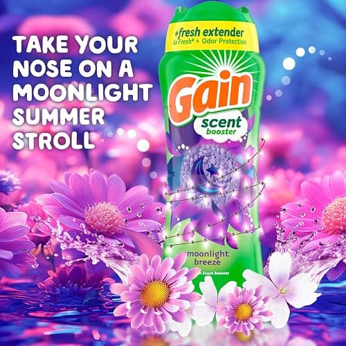 Gain In-Wash Laundry Scent Booster, Moonlight Breeze Scent, 24.0 OZ, Fresh Extender + Odor Protection thumbnail 3