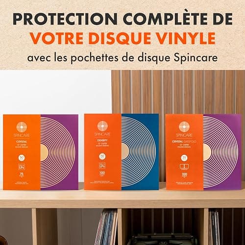 50x Pochettes Standard Disque Vinyles 33 Tours | Pochettes Crystal pour 33t Albums & LPs | Polypropylène Plastique Transparente Pochette thumbnail 7