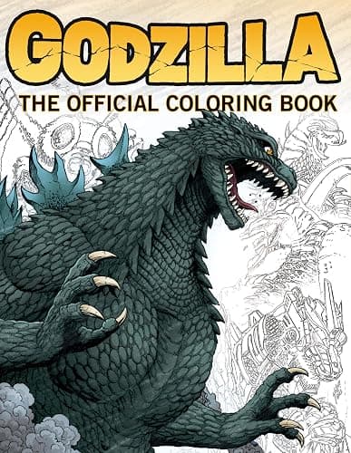 Godzilla: The Official Coloring Book - Image 1