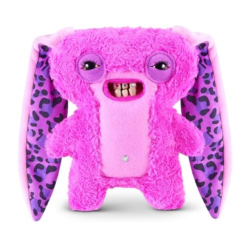 Fuggler Baddies Fuggs 9 Inch (Lord Long Ears) by ZURU | Funny Ugly Monster with signature teeth; soft & huggable collectible plush; for fans & collectors; gift for tweens & teens - Image 1