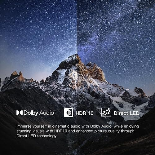 FPD 32 inch Smart TV HD 720p LED Google TV with Google Play and Google Cast Built-in, HDR 10, Dolby Audio, Voice Remote, Stream Live TV(Palette-Series, CG32-P3, 2025 Model) thumbnail 4