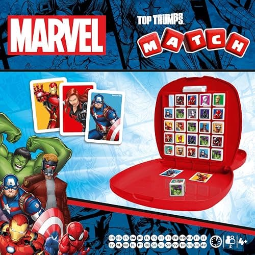 Top Trumps Match Game Marvel Heroes - Family Board Games for Kids and Adults - Learnin Matching and Memory Game - for Two Player for 4 Years-Old and up thumbnail 10