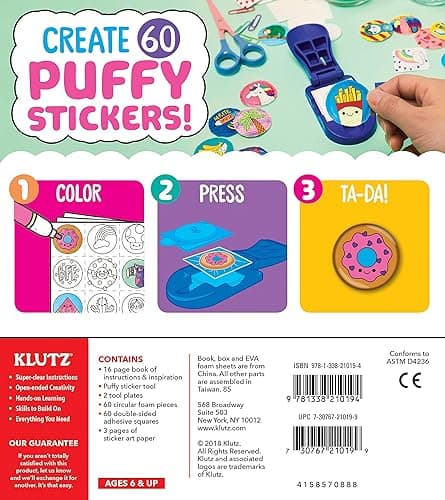 Klutz Make Your Own Puffy Stickers thumbnail 3