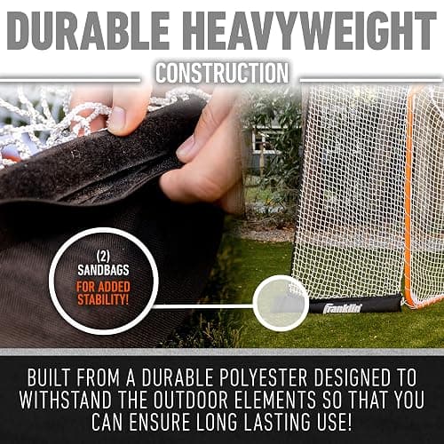 Franklin Sports Fibertech Lacrosse Goal Backstop - 12' x 9' thumbnail 6