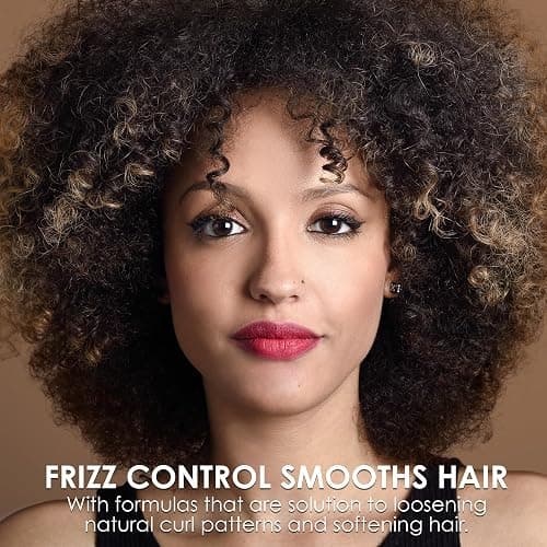 Curls & Naturals Hair & Curl Softener Kit with Moroccan Argan Oil, Nourishes & Moisturizes Natural Curl Patterns, Detangle and Texturize, Wavy Hair Type, Cream, Unisex- 5 oz (No Mix Texturizer)- 1Pack thumbnail 8