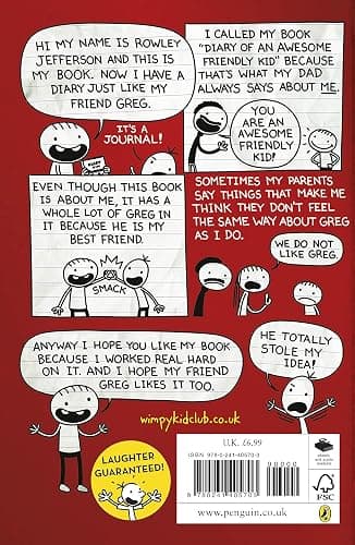 Diary of an Awesome Friendly Kid: A HILARIOUS WIMPY KID STORY (The Awesome Friendly Kid Series, 1) thumbnail 2