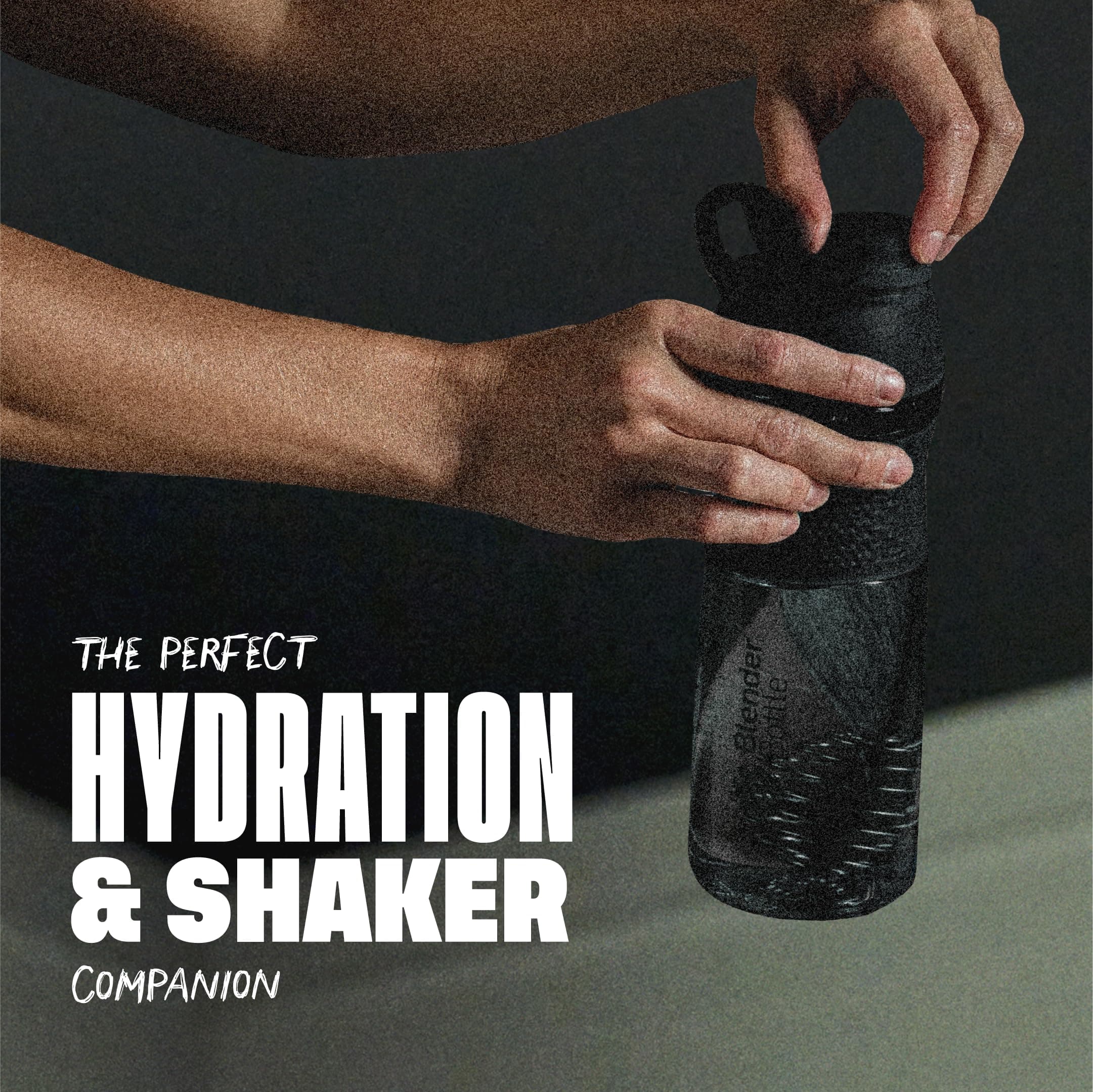 BlenderBottle SportMixer - Botella coctelera perfecta para batidos de proteínas y pre entrenamiento, 20 onzas, rosa thumbnail 6