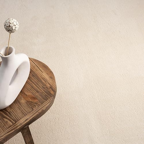 the carpet Relax kuscheliger Kurzflor Teppich, Anti-Rutsch Unterseite, Waschbar bis 30 Grad, Super Soft, Felloptik, Beige, 200 x 280 cm - 200 x 280 cm - Beige thumbnail 5