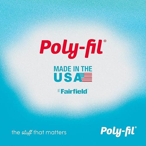 Fairfield The Original Poly-Fil, Premium Polyester Fiber Fill, Soft Pillow Stuffing, Stuffing for Stuffed Animals, Toys, Cloud Decorations, and More, Machine-Washable Poly-Fil Fiber Fill, 32-ounce Bag thumbnail 6