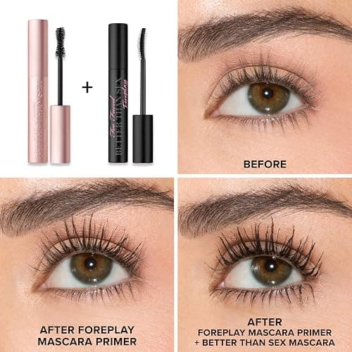 Too Faced Better Than Sex Volumizing Mascara | Dramatic Volume + Length | Cruelty Free thumbnail 4