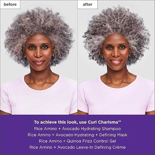 Briogeo Curl Charisma Rice Amino + Avocado Hydrating & Defining Mask, Hair Mask for Wavy, Curly, and Coily Hair, Deeply Nourishes and Defines Curl Pattern, Protein-Free, Vegan, Cruelty-Free thumbnail 5