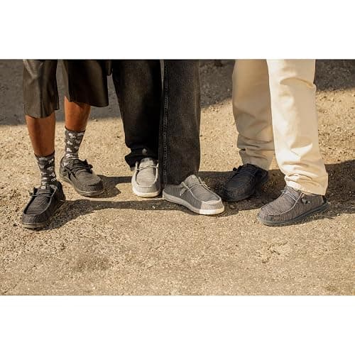 HEYDUDE Men’s Wally Stretch Sox Slip-On Loafer, Lightweight, Breathable, with Flex & Fold Outsole thumbnail 6