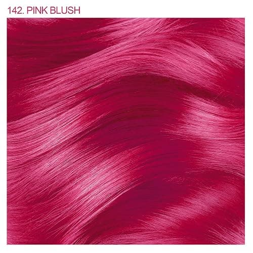 Adore Semi Permanent Hair Color - Vegan and Cruelty-Free Pink Hair Dye - 4 Fl Oz - 142 Pink Blush (Pack of 1) thumbnail 2